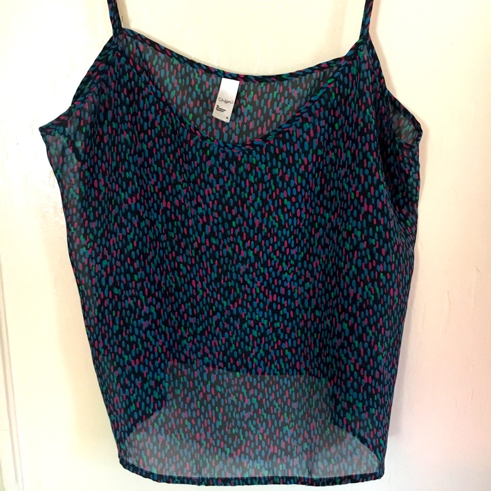American Apparel sheer tank top